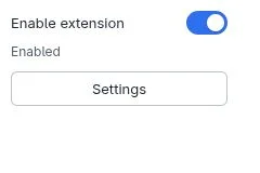 Tabby Paste toolbar popup